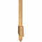 Ekena Millwork Eugene Smooth Timber Gable Bracket, Western Red Cedar, 84"W x 14"H x 1 1/2"D x 3 1/2"F, 4/12 Pitch GBW084X14X0204EUG00SWR - alternate 5